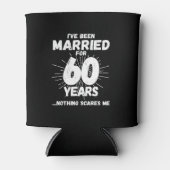 Paren zijn 60 jaar getrouwd Funny 60th Jubileum Blikjeskoeler (Voorkant)