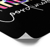 Parent Coordinator Tie Dye Back To School Apprecia Poster (Hoek)