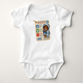 “Parent Instructions” Baby  Romper
