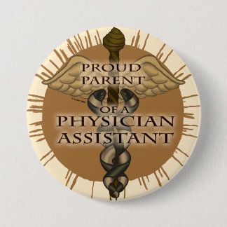 Parent Physician Assistant pin Ronde Button 7,6 Cm