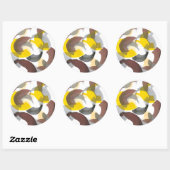 Parenthesis II Ronde Sticker (Vel)