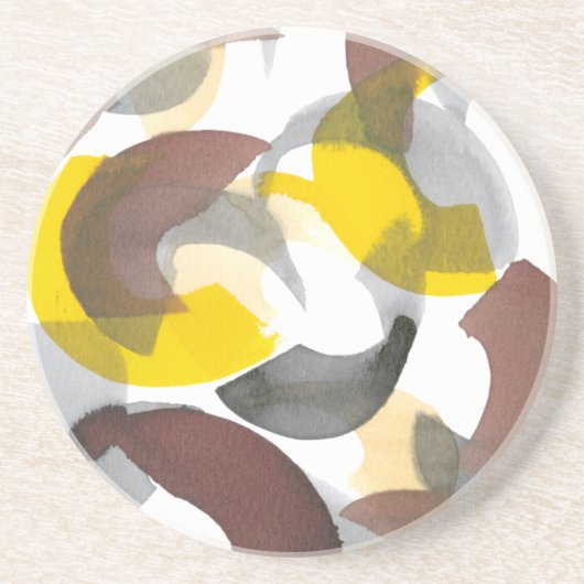 Parenthesis II Zandsteen Onderzetter (Voorkant)