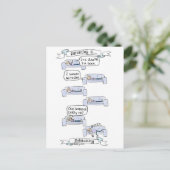 Parenting is... briefkaart (Staand voorkant)