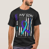 Parents In Memory Of Son Suicide Awareness Prevent T-shirt (Voorkant)