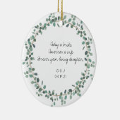 Parents Mother Father of the Bride Thank You Gift Keramisch Ornament (Rechts)