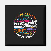 Parents Teacher Ociation Pta Volunteer Coordinator Magneet (Voorkant)
