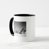 Paresev 1-A en sleepvliegtuig met bemanning en pil Mok (Voorkant links)