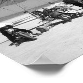 Paresev 1-A en sleepvliegtuig met bemanning en pil Poster (Hoek)