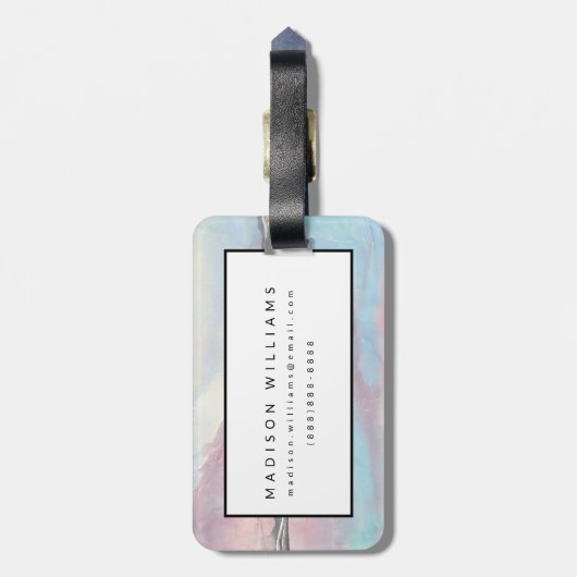 Parfait II Bagagelabel (Achterkant verticaal)