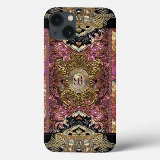 Parfait Launuette - Monogram voor Victoriaans besc Case-Mate iPhone Case (Achterkant)