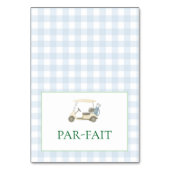 parfait table Kaart (Voorkant)