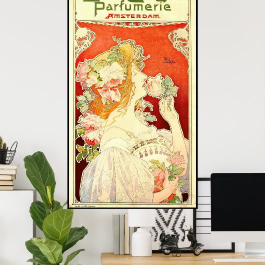 Parfum AD 1897 Poster (Thuiskantoor)
