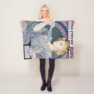 Parfum, Alphonse Mucha Fleece Deken