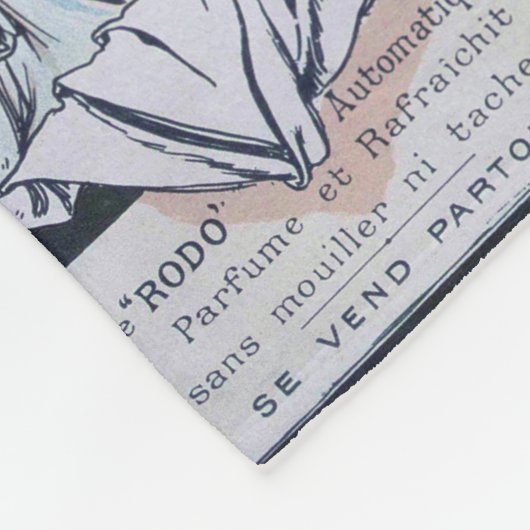 Parfum, Alphonse Mucha Fleece Deken (Hoek)
