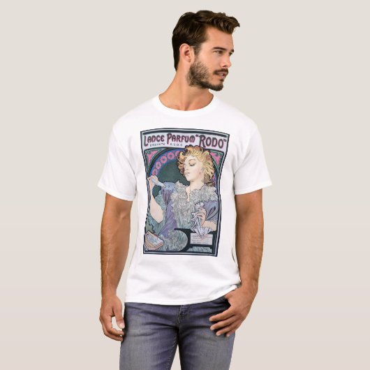 Parfum, Alphonse Mucha T-shirt (Voorkant volledig)