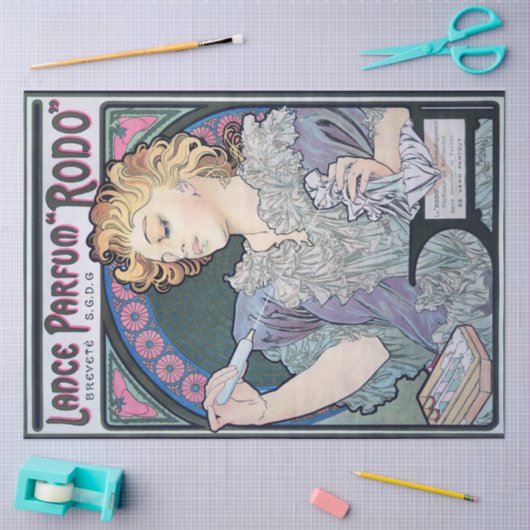 Parfum, Alphonse Mucha Tissuepapier (Craft)