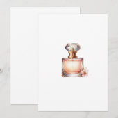 parfum brief kaart (Voorkant / Achterkant)