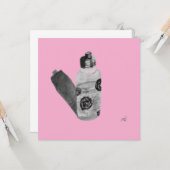 Parfum D’eau Kaart (Voorkant / Achterkant in situ)