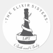 Parfum/Elixir Flesje Stickers (Voorkant)