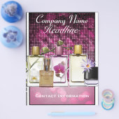 Parfum- en geurmarketing Flyer Sjabloon (Enkel)