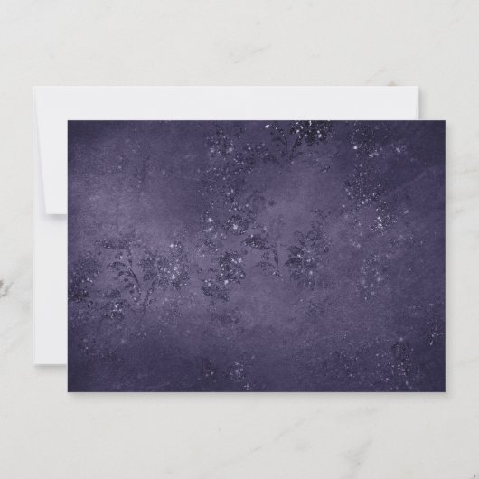 Parfum en lavender | Boho Floral Afstuderen Kaart (Achterkant)