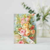 parfum en Rozen Briefkaart (Staand voorkant)