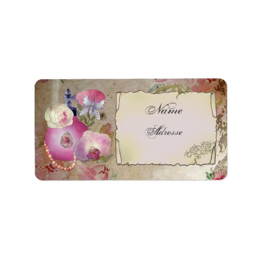 Parfüm Etiket (Voorkant)