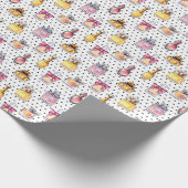 Parfum flespatroon cadeaupapier (Hoek)