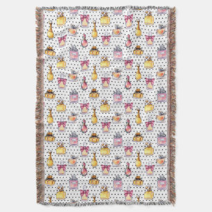 Parfum flespatroon deken