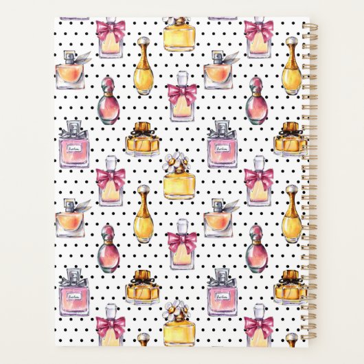 Parfum flespatroon planner (Achterkant)