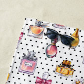 Parfum flespatroon strandlaken (In situ)