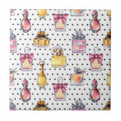 Parfum flespatroon tegeltje (Voorkant)