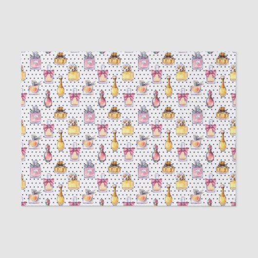 Parfum flespatroon tissuepapier (Voorkant)