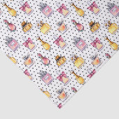 Parfum flespatroon tissuepapier (Detail)