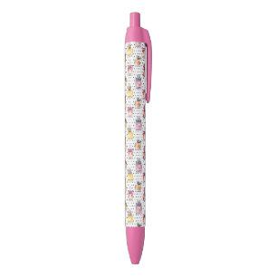 Parfum flespatroon zwarte inkt pen