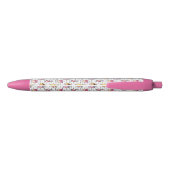 Parfum flespatroon zwarte inkt pen (Achterkant)
