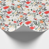 Parfum flessen chique kerst schoonheid cadeaupapier (Hoek)