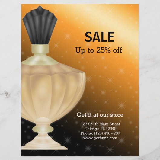 parfum flyer (Voorkant)