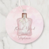 Parfum Glam Party Bedankjes Labels (Achterkant)