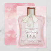 Parfum Glam Party Kaart (Voorkant / Achterkant)