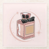 Parfum Glazen Onderzetter (Voorkant)