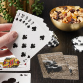 Parfum Kunstenaar "vriendelijke" stinkdier afbeeld Pokerkaarten (Insitu)
