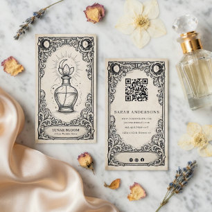 Parfum Merk   Antiek Hemels Parfum Merk Visitekaartje