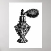 parfum Mode schets Poster (Voorkant)