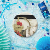 Parfum Parfum Parfums Rozen Hoge Hakken & Lippenst Papieren Bordje (Feest)