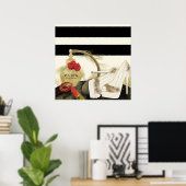 Parfum parfum Rozen Heels & lipstick Poster (Thuiskantoor)