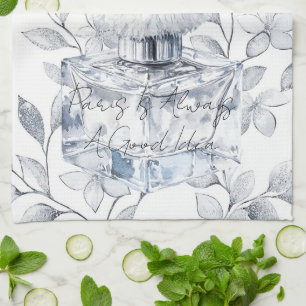 Parfum 'Paris is always a good idea' achterlaat Theedoek
