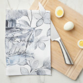 Parfum 'Paris is always a good idea' achterlaat Theedoek (Quarter Fold)