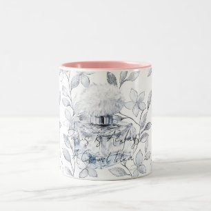 Parfum 'Paris is always a good idea' achterlaat Tweekleurige Koffiemok