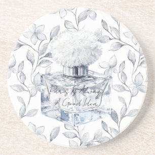 Parfum 'Paris is always a good idea' achterlaat Zandsteen Onderzetter